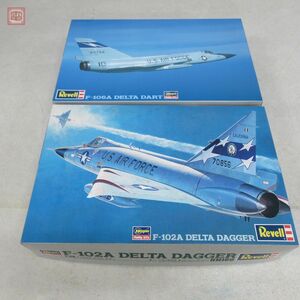 未組立 レベル/ハセガワ 1/48 F-102A デルタ ダガー/F-106A デルタ ダート 計2点セット Revell Hasegawa DELTA DAGGER DART【20