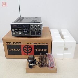 TRIO トリオ TS-600 50MHz帯 元箱付 動作未確認【40