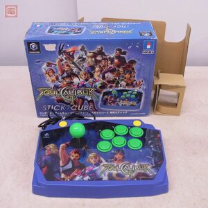 動作品 GC ゲームキューブ ソウルキャリバーII 専用 スティック コントローラ ホリ HORI 箱付【20