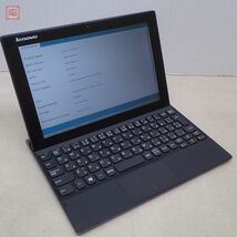 Lenovo MIIX 3-1030(Intel Atom Z3735F/メモリ2GB/64GB eMMC消去済/BIOS起動のみ確認)【20_画像1