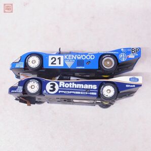 Slot.it 1/32 ポルシェ 956 KENWOOD #21/Rothmans #3 まとめて2台セット スロットカー スロットイット PORSCHE 動作未確認 現状品【10の画像5