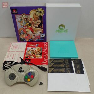 X68000 5インチFD 餓狼伝説2 新たなる闘い MagicalCOMPANY 魔法株式会社 箱説・初回限定ジョイパッド付【20