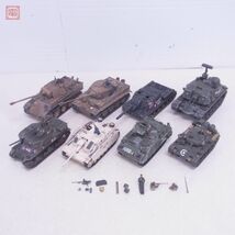 製作品 タミヤ他 1/35 ドイツ重戦車 タイガーI/M247 サージェント・ヨーク 自走対空戦車 他 まとめて8点セット 破損有 ジャンク【40_画像1