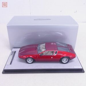 テクノモデル 1/18 デトマソ マングスタ ボルケーノレッドメタリック TM18-24E Tecnomodel De Tomaso Mangusta【20