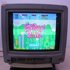 1円〜 動作確認済 X68000/MSX等 SHARP カラーテレビジョン受信機 CZ-611D-GY モニター 難あり パーツ取りにもどうぞ【40の画像1