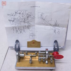 バイブロプレックス バグキー 横振り電鍵 半自動電鍵 VIBROPLEX【10