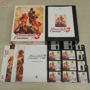 動作保証品 PC-9801 3.5インチFD ブランディッシュ3 スピリット・オブ・バルカン ファルコム Brandish3 箱説付 要バスマウス【20