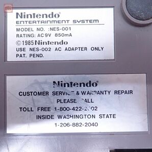 FC ファミコン 北米版 海外版 Nintendo ENTERTAINMENT SYSTEM 本体 NES-001 任天堂 通電OK ジャンク パーツ取りにどうぞ【20の画像6