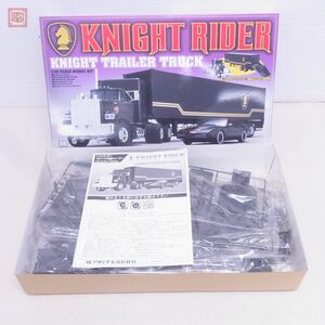  not yet constructed Aoshima 1/28 Night rider Night foundation trailer display model AOSHIMA KNIGHT RIDER KNIGHT TRAILER TRUCK[40