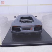 FrontiArt 1/18 ランボルギーニ アヴェンタドール シルバーグレー Lamborghini Aventador【20_画像6