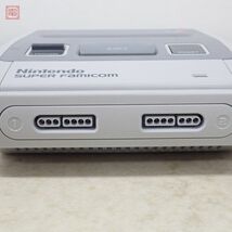 動作品 SFC スーパーファミコン 本体 SHVC-001 1CHIP-02 ニンテンドー 任天堂 Nintendo 箱説付【40_画像7