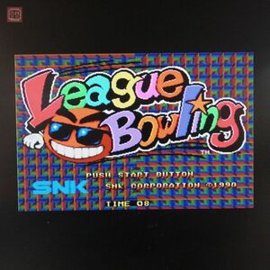 ※ROMのみ エスエヌケイ/SNK リーグ・ボウリング League Bowling MVS ネオジオ NEOGEO 動作確認済【10