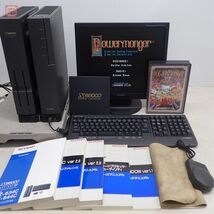 1円〜 オーバーホール済 SHARP X68000XVI (CZ-634C-TN)本体 キーボード/マウス/取説/システムディスク/オマケ「パワーモンガー」付【40_画像1