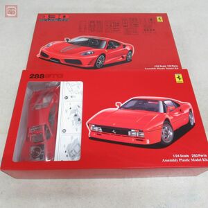 未組立 フジミ 1/24 フェラーリ 288GTO/F430 スクーデリア まとめて2個セット FUJIMI FERRARI【20