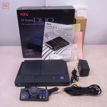 1円〜 【オーバーホール済】 動作品 PCE PCエンジン 本体 DUO PI-TG8 電解コンデンサ交換済 日本電気 NEC 箱説付【20_画像1