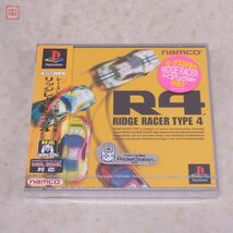 未開封 PS プレステ R4 リッジレーサータイプ4 RIDGE RACER TYPE 4 ナムコ namco【PP_画像1