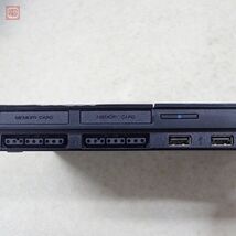 動作品 PS2 プレステ2 本体 SCPH-90000 CB チャコールブラック ソニー SONY 箱付【10_画像9