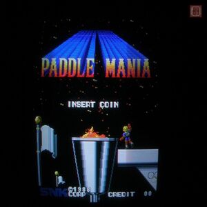 1円〜 エスエヌケイ/SNK パドルマニア PADDLE MANIA 動作確認済【20