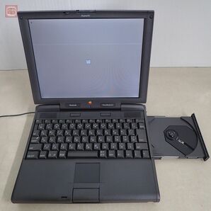 Apple Macintosh PowerPC 初代PowerBookG3 Kanga M3553 本体 ※HDD無し CD-ROM・非純正マウス・ケーブル・キャリーバッグ付 ジャンク【20の画像2