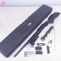 S&T エアコキ M40A3 OD ボルトアクション スペアマガジン+スコープ+UFC ガンケース付 現状品【60_画像1