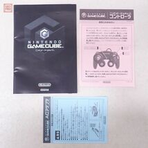 動作品 シリアル一致 GC ゲームキューブ 本体 ブラック DOL-001 ニンテンドー 任天堂 Nintendo 箱説付【40_画像8