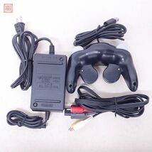 動作品 シリアル一致 GC ゲームキューブ 本体 ブラック DOL-001 ニンテンドー 任天堂 Nintendo 箱説付【40_画像7