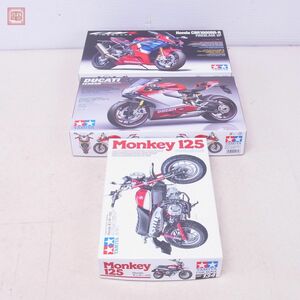 未組立 タミヤ 1/12 ホンダ CBR1000RR-R FIREBLADE SP/モンキー 125 等 まとめて3点セット オートバイシリーズ TAMIYA【20