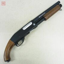 S&T エアコキ ST870 M870 ソウドオフ リアルウッド スペアマガジン付 現状品【20_画像3