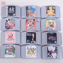 ※ソフトのみ N64 ニンテンドー64 ナイフエッジ/ゼルダの伝説時のオカリナ/ムジュラの仮面 等 計 45本set 動作未確認 ダブりなし【20_画像2