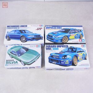 未組立 タミヤ 1/24 三菱 ランサーエボリューション VI/スバル インプレッサ WRC 等 まとめて4点セット TAMIYA【20