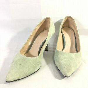 ■ [Gallardagalante] Gallarda Galante/Pumps [35/22,5 см] Mint Green &lt;&lt; используется △ &gt;&gt; E8