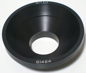 (k4932)　GITZO G1424　システマティック三脚用 100mm ハーフボールアダプター　中古