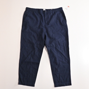 サイズ36 新品 GAP 麻混 アンクル パンツ