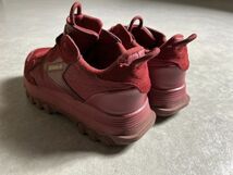 1,2万◆Reebok◆23㎝◆朱赤カラーの本革レザースニーカー　リーボック　オリジナル　デザインシューズ　ハイテクスニーカー　ローテク　_画像3