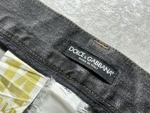 10万◆イタリア製◆DOLCE&GABBANA◆46◆人気のブラックデニムパンツ　ブーツカット　ベルボトム　ドルガバ　ドルチェアンドガッバーナ_画像3