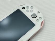 【１円スタート】極美品　PlayStation Vita Wi-Fiモデル ライトピンク・ホワイト PCH-2000ZA19 PSVita 本体_画像4