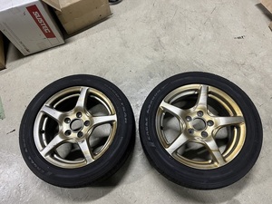 S2000 純正ホイール 16×6.5J＋55 114.3-5H 205/55R16 2本