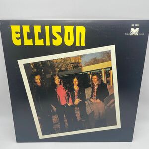 【希少！】ELLISON/レコード/LP/カナダ/71年唯一作/US再発