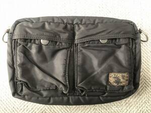 PORTER ポーター タンカー ショルダーバッグ ブラック 黒 TANKER SHOULDER BAG fnm