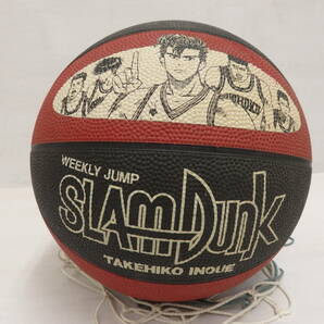 om29) ジャンク スラムダンク バスケットボール SPALDING CHICAGO BULLS SLAMDUNK 週刊少年ジャンプ 懸賞 井上雄彦の画像1