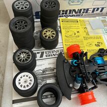 タミヤ M-07 conceptシャーシ TAMIYA ラジコン RC オプション メカレス タイヤ ボディおまけ_画像2