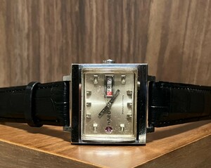 ラドー マンハッタン メンズ腕時計 自動巻 稼働品