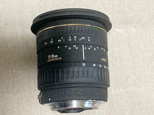 シグマ　17-35ｍｍ　Ｆ2.8-4　ＨＳＭ　ＡＳＰＨＥＲＩＣＡＬ　キャノンＥＯＳマウント　　ジャンク