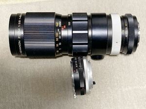 KONICA HEXANON ZOOM80-200mm F3.5 + KENKO AUTO TEREPLUS 2X　レアだけどジャンク！！