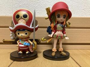 ONE PIECE フィギュア ナミ&チョッパー 2個セット