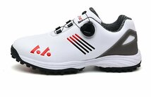 ゴルフシューズ メンズ スパイクレス 兼用 ゴルフ 靴 軽量 軽い 紐タイプ スニーカータイプ スパイクレスシューズ カジュアル_画像7