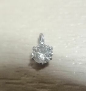 【値下不可】ダイヤ 0.2ct Pt999 ペンダントトップ pt900 純プラチナ