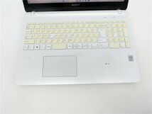 Win11H/カメラ内蔵/中古/15型タッチパネル/ノートPC/新品SSD512/8GB/4世代i7/SONY　SVF15329EJW　WPS office搭載_画像2