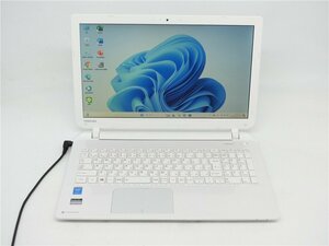 Win11H/カメラ内蔵/中古/15型/ノートPC/新品SSD256GB/8GB/5世代i5/TOSHIBA　T65/PW46E 新品無線マウス　WPS office搭載