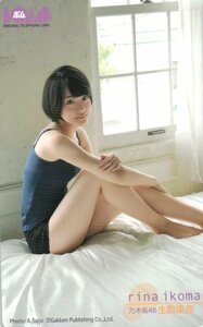 ★生駒里奈　ボム★テレカ５０度数未使用on_7